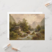 山のストリーム上のミル(アルバート・リーガー著) カード (正面/裏面インサイチュ)