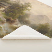 山のストリーム上のミル(アルバート・リーガー著) シェルパブランケット (3/4)