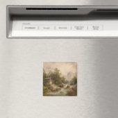 山のストリーム上のミル(アルバート・リーガー著) マグネット (インサイチュ (食洗機))