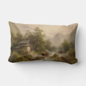 山のストリーム上のミル（アルバート・リーガー著） ランバークッション (裏面)