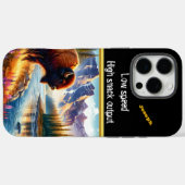 山のセレーネ川のバッファロー Case-Mate iPhoneケース (裏面 (横))