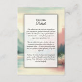 山のソフトエコー エンクロージャーカード (正面)