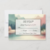 山のソフトエコー 出欠カード (正面)