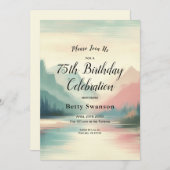 山のソフトエコー 招待状 (正面/裏面)