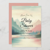 山のソフトエコー 招待状 (正面/裏面)