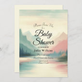 山のソフトエコー 招待状 (正面/裏面)