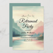 山のソフトエコー 招待状 (正面/裏面)