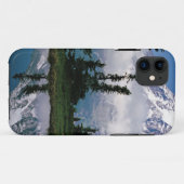 山のタンのレーニア山の反射 Case-Mate iPhoneケース (裏面(横))
