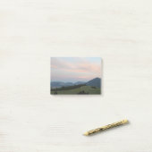 山のトレイル ポストイット (デスク上)