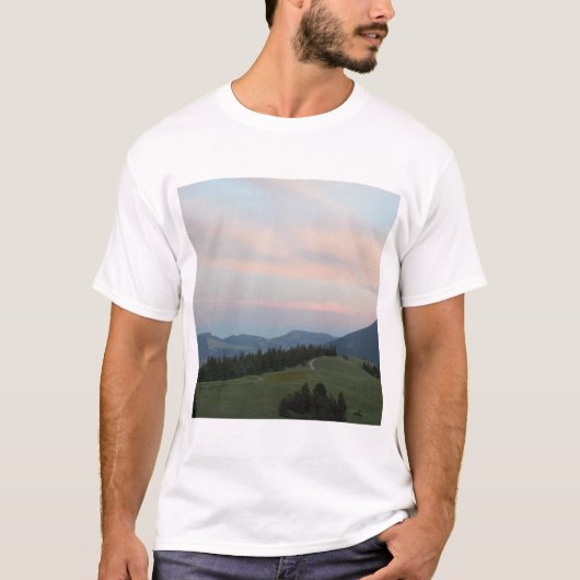 山のトレイル Tシャツ (正面)
