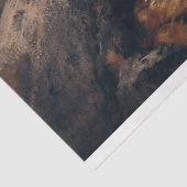 山のトレントで鹿と猟犬 薄葉紙 (詳細)