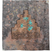 山のトンボ シャワーカーテン (正面)