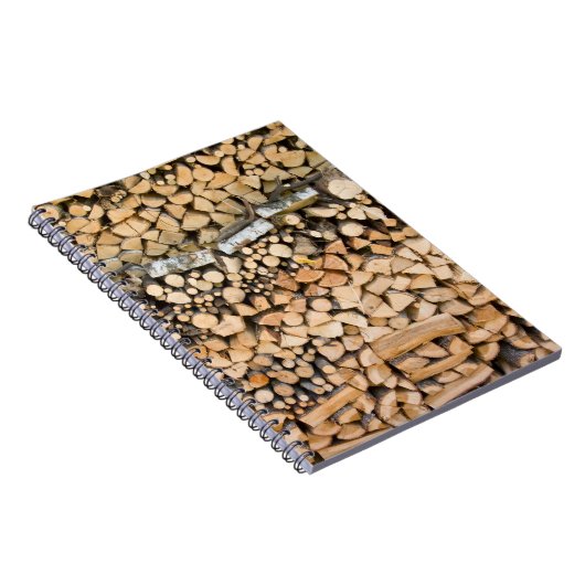 山のノートの切り刻まれた木 ノートブック (右側)