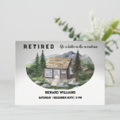 山のハイキングで退職生活が良い 招待状 (スタンド正面)