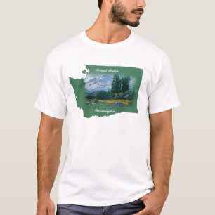 山のパン屋、ワシントン州のTシャツ Tシャツ