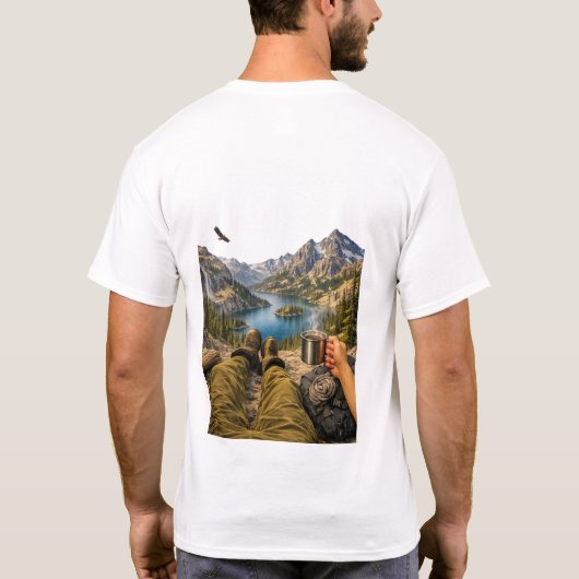 山のビブス限定 Tシャツ (裏面)