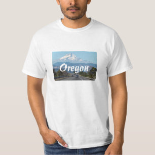 山のフード、オレゴンのワイシャツ Tシャツ