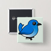 山のブルーバード 缶バッジ (正面&裏面)