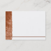 山のプロファイルカード 名刺 (裏面)