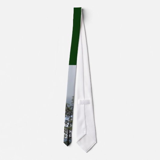 山のマツ ネクタイ (裏面)