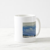 山のマンズフィールドヴァーモントのマグ コーヒーマグカップ (正面右)