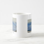 山のマンズフィールドヴァーモントのマグ コーヒーマグカップ (中央)