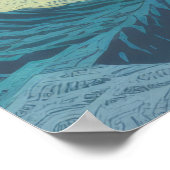 山のメロディ：自然の色 ポスター (角)