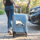 山のメールボックスのシール シール (スーツケースインサイチュ)