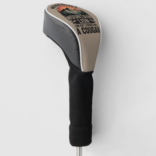 山のライオンを殺したことはないが、私は部屋を詰め込んだ ゴルフヘッドカバー (アングル)