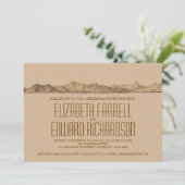 山のリハーサルの夕食の招待 招待状 (スタンド正面)