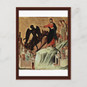 山の上でのキリストの誘惑 ポストカード (正面)