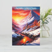 山の上での最も素晴らしい夕焼け シーズンカード (スタンド正面)