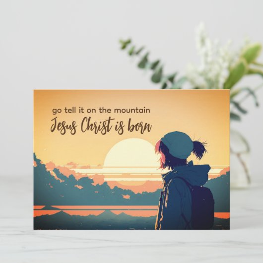 山の上で教えなさいイエス・キリストは平生まれらない シーズンカード (スタンド正面)