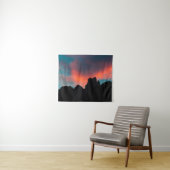 山の上で燃える雲 タペストリー (インサイチュ(横))