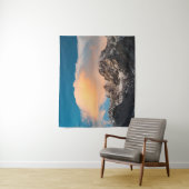 山の上で燃える雲 タペストリー (インサイチュ)