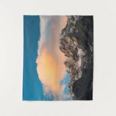 山の上で燃える雲 タペストリー (正面)