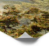 山の上に虹 ポスター (角)