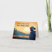 山の上に行くイエス・キリストは生まれ シーズンカード (正面)