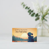 山の上に行くイエス・キリストは生まれ 名刺 (スタンド正面)