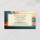 山の上に行くイエス・キリストは生まれ 名刺 (裏面)