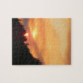 山の上のスモークサンセット… ジグソーパズル (横)