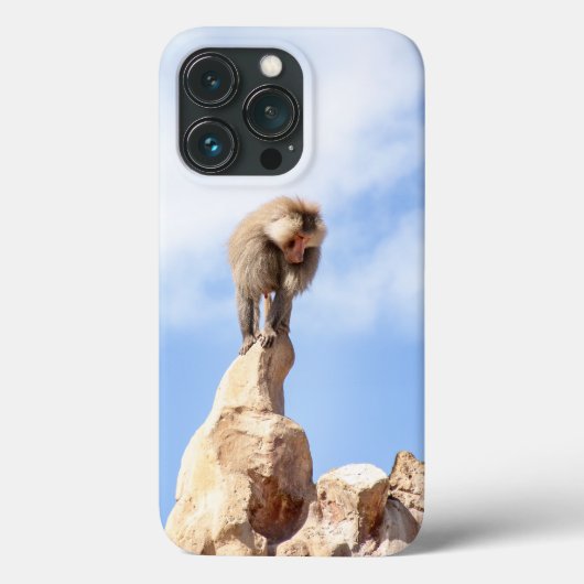 山の上のヒヒ Case-Mate iPhoneケース (裏面)