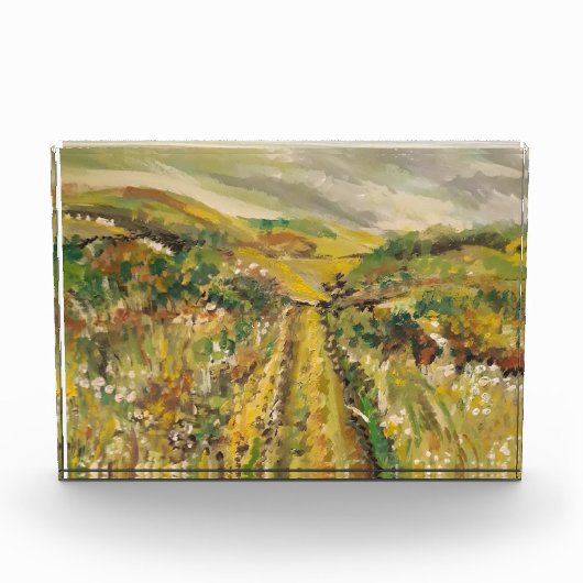 山の上の夏 フォトブロック (正面)