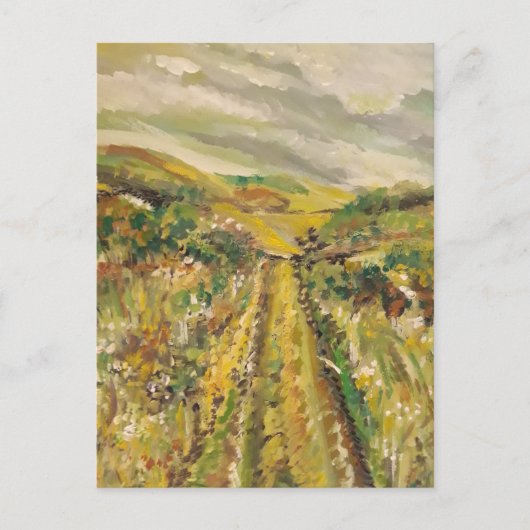 山の上の夏 ポストカード (正面)