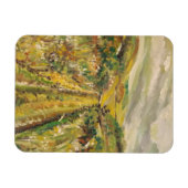 山の上の夏 マグネット (横)