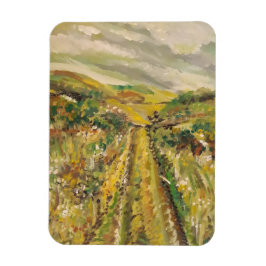 山の上の夏 マグネット