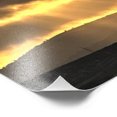 山の上の日の出、キプロス(2915) フォトプリント            (角)