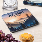 山の上の日の出 コースター