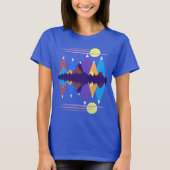 山の上の日の出#1 Tシャツ (正面)