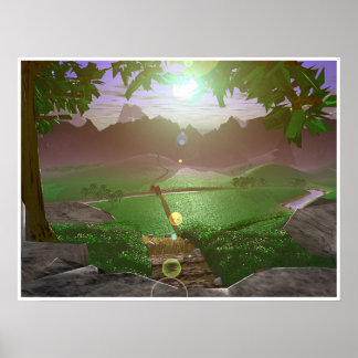 山の上の日の出#3 ポスター